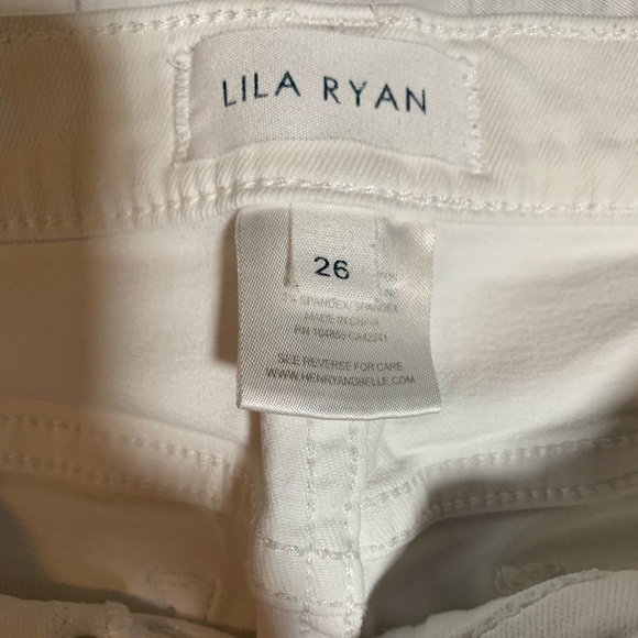 Lila Ryan White Skinny pants. Size 26. - Picture 3 of 8